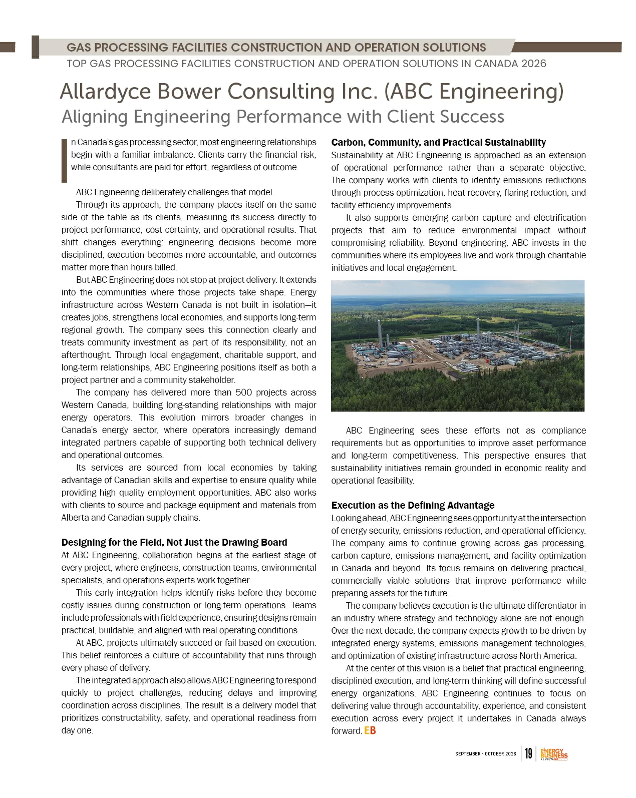   Oil and Gas  | Energy Business Review