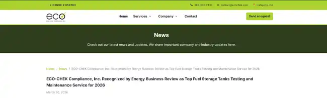 ECO-CHEK Compliance recognition